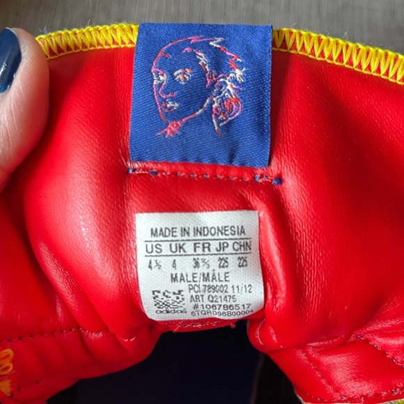 RARE Adidas Jeremy Scott JS Wings CNY Sz 4.5 M / 5.5W Maximalist Hypebeast Satin - Picture 12 of 16